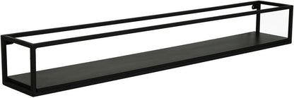 Floating Wall Shelf – High Gloss Black Finish {{ variant }{{ image_name }