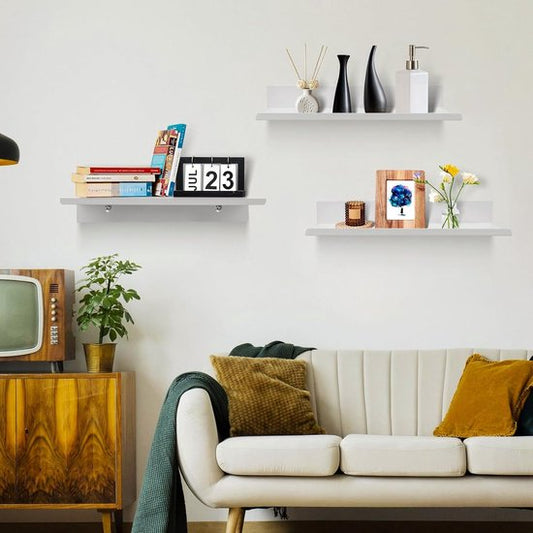 Metal Wall Shelf - Floating Shelves with High Gloss Finish {{ variant }{{ image_name }